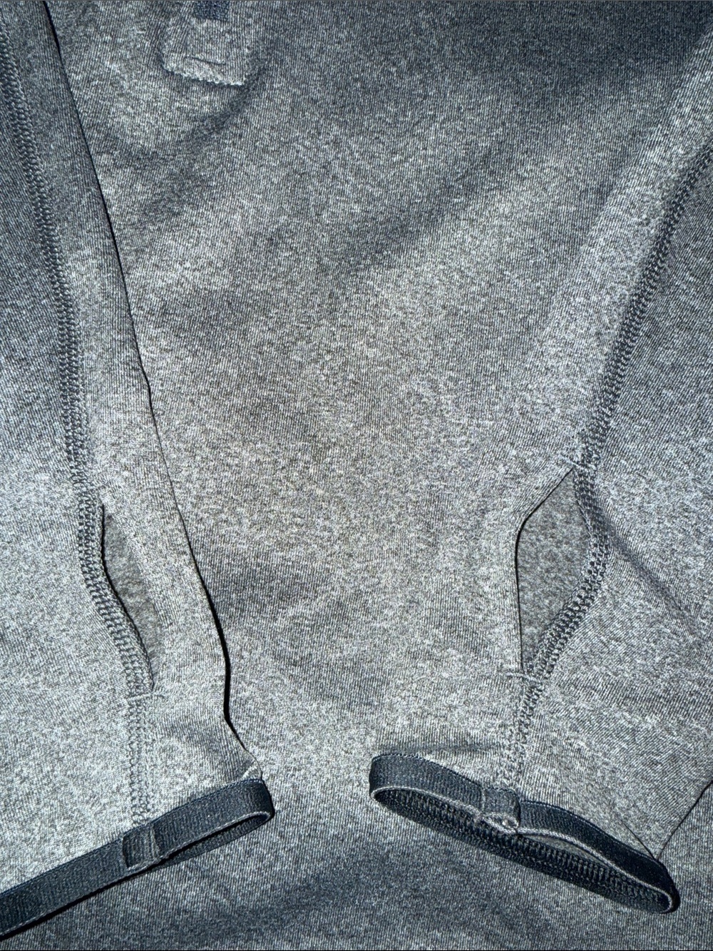 Nike Gray Long Sleeve Performance Top - Picture 6 of 6
